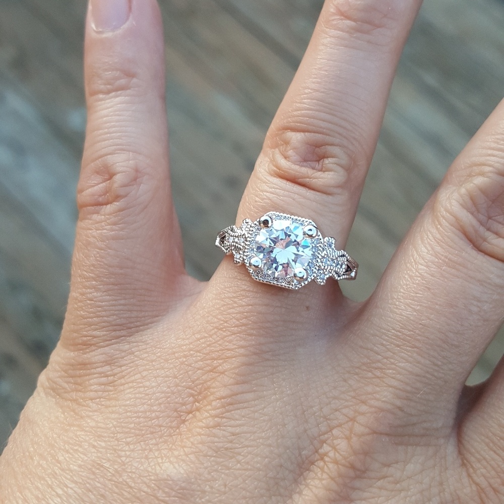 Enchanted Diamond Engagement Ring